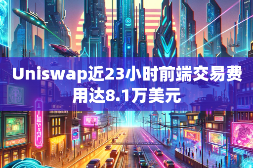 Uniswap近23小时前端交易费用达8.1万美元