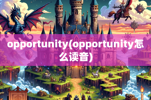 opportunity(opportunity怎么读音)